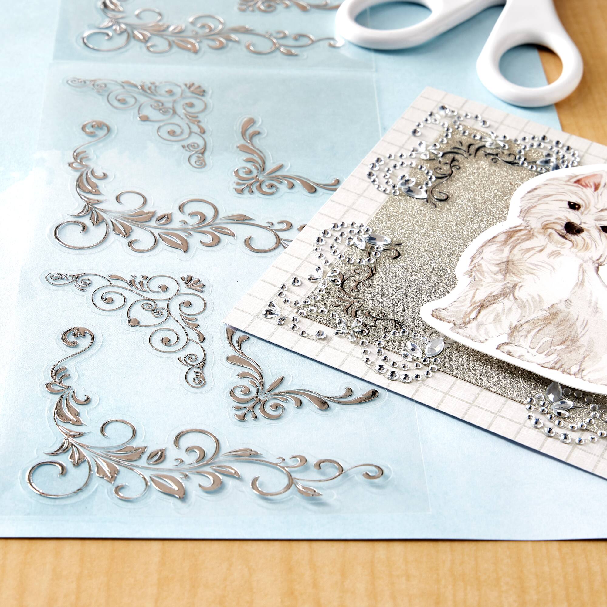 Silver Corner Stickers by Recollections™